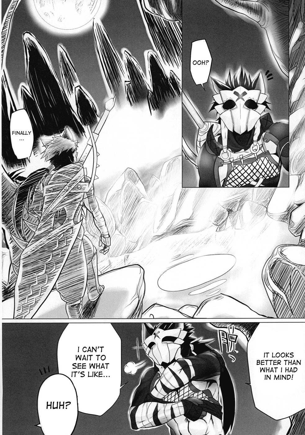 Hentai Manga Comic-Monhan P3 Hon Hitou Konyoku Dosu Mellon Ban-Read-8